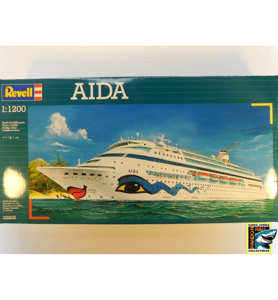 Revell Aïda Cruise Ship Wit 1:1200