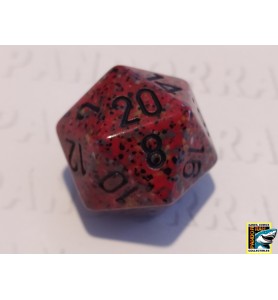 Dobbelsteen D20 TwoTone Speckled