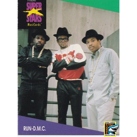 ProSet Super Stars MusiCards Trading Cards Run D.M.C.