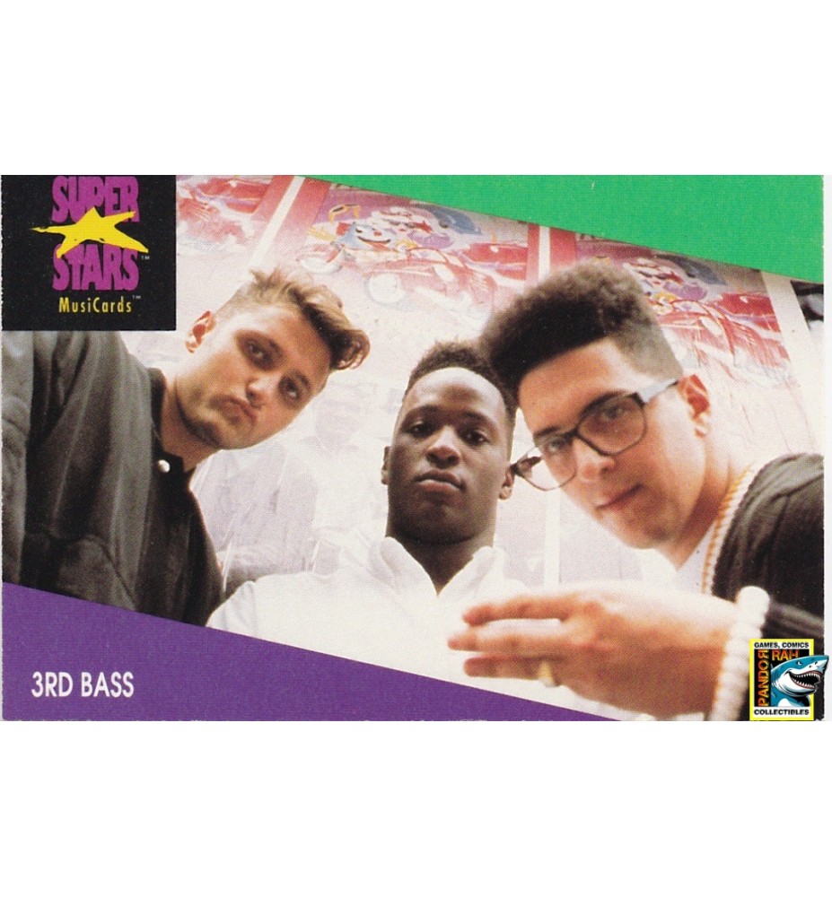 ProSet Super Stars MusiCards Trading Cards 3Rd Bass