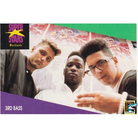 ProSet Super Stars MusiCards Trading Cards 3Rd Bass