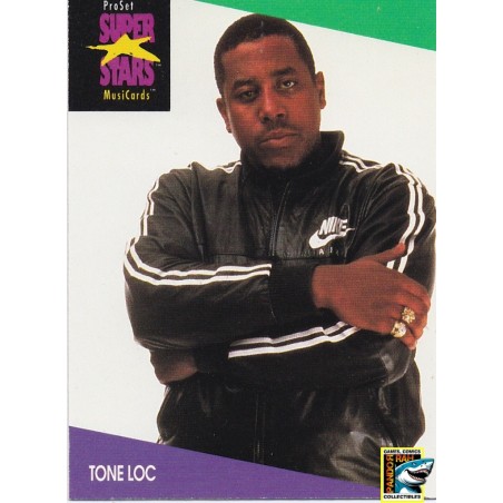 ProSet Super Stars MusiCards Trading Cards Tone Loc