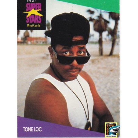 ProSet Super Stars MusiCards Trading Cards Tone Loc