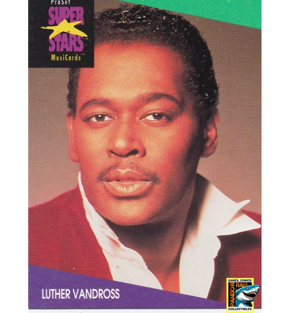 ProSet Super Stars MusiCards Trading Cards Luther Vandross