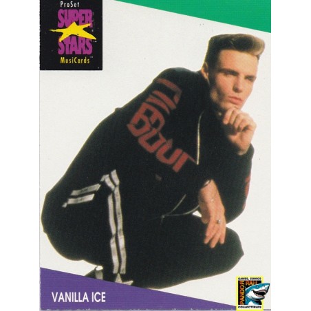 ProSet Super Stars MusiCards Trading Cards Vanilla Ice