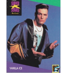 ProSet Super Stars MusiCards Trading Cards Vanilla Ice