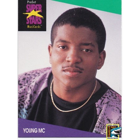 ProSet Super Stars MusiCards Trading Cards Young MC