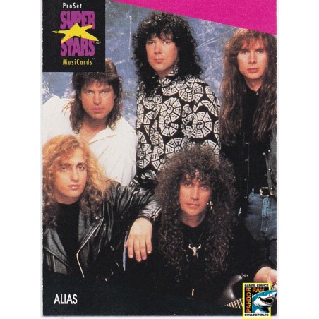 ProSet Super Stars MusiCards Trading Cards Alias