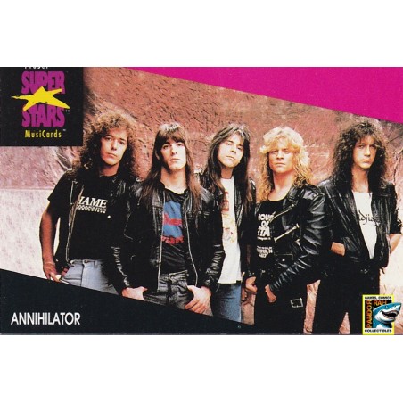 ProSet Super Stars MusiCards Trading Cards Annihilator