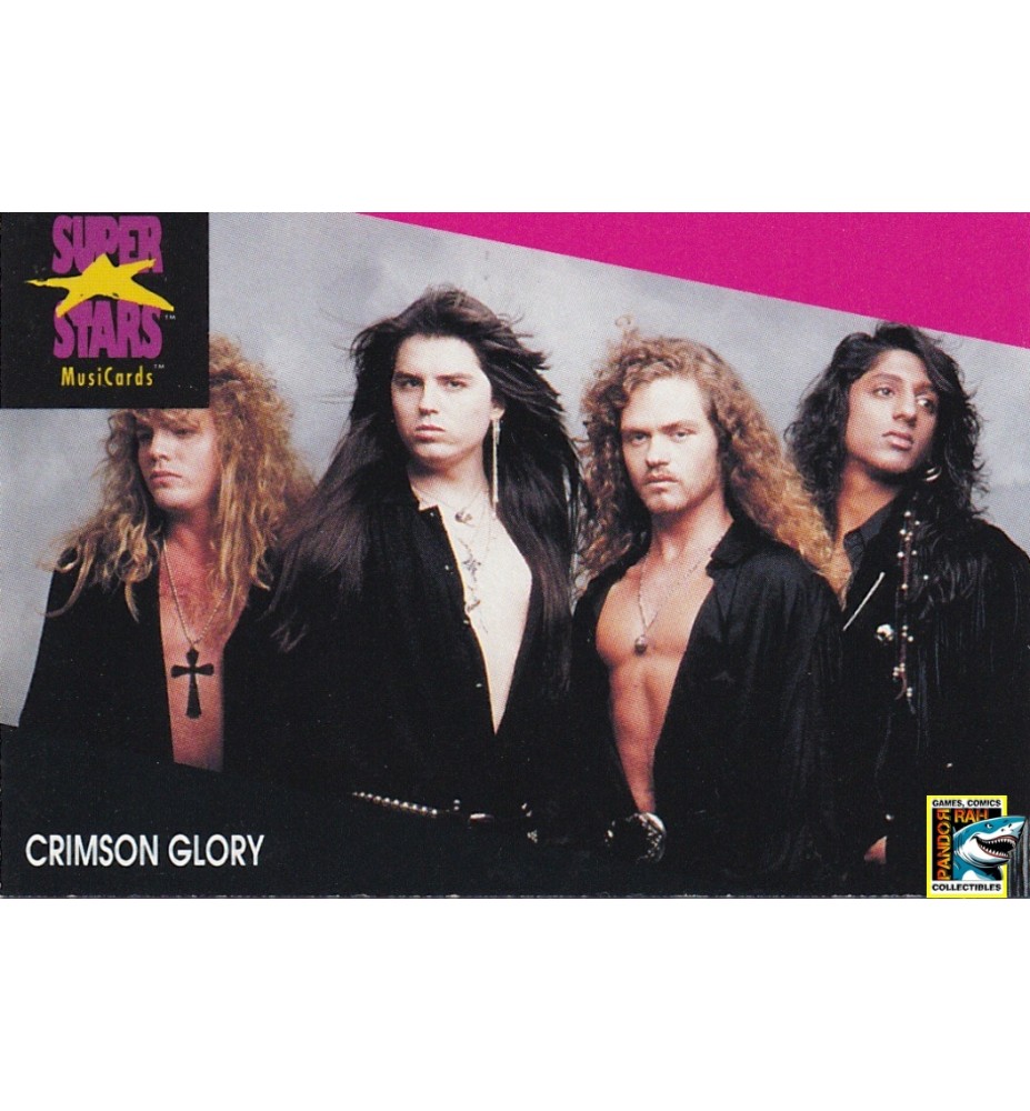 ProSet Super Stars MusiCards Trading Cards Crimson Glory