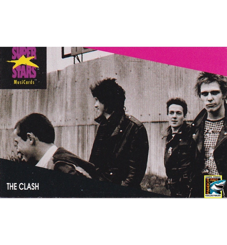 ProSet Super Stars MusiCards Trading Cards The Clash