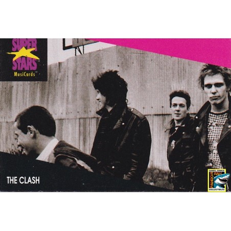 ProSet Super Stars MusiCards Trading Cards The Clash