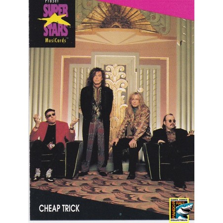 ProSet Super Stars MusiCards Trading Cards Cheap Trick