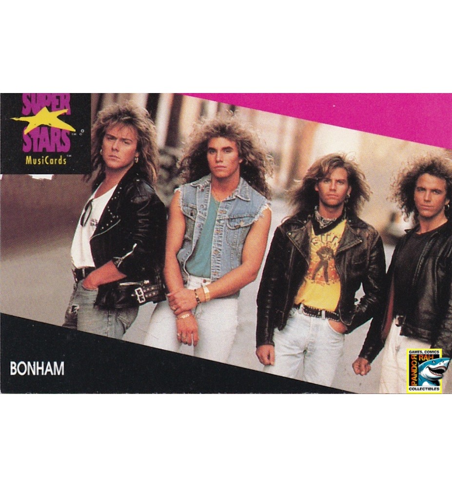 ProSet Super Stars MusiCards Trading Cards Bonham