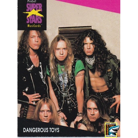 ProSet Super Stars MusiCards Trading Cards Dangerous Toys