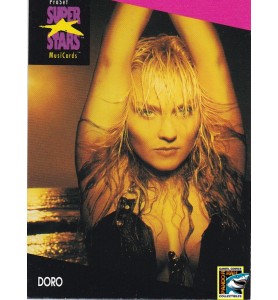 ProSet Super Stars MusiCards Trading Cards Doro