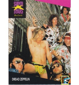 ProSet Super Stars MusiCards Trading Cards Dread Zeppelin