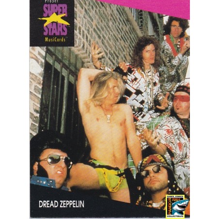 ProSet Super Stars MusiCards Trading Cards Dread Zeppelin