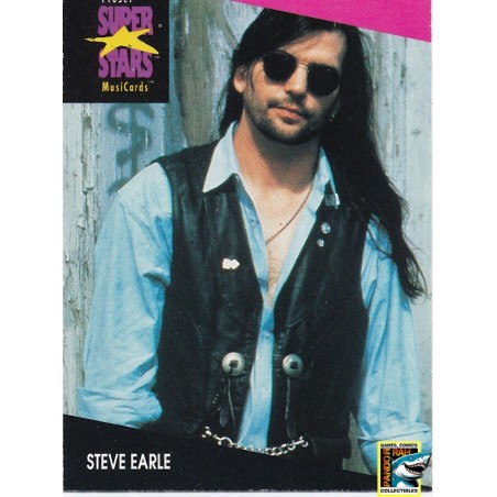 ProSet Super Stars MusiCards Trading Cards Steve Earle