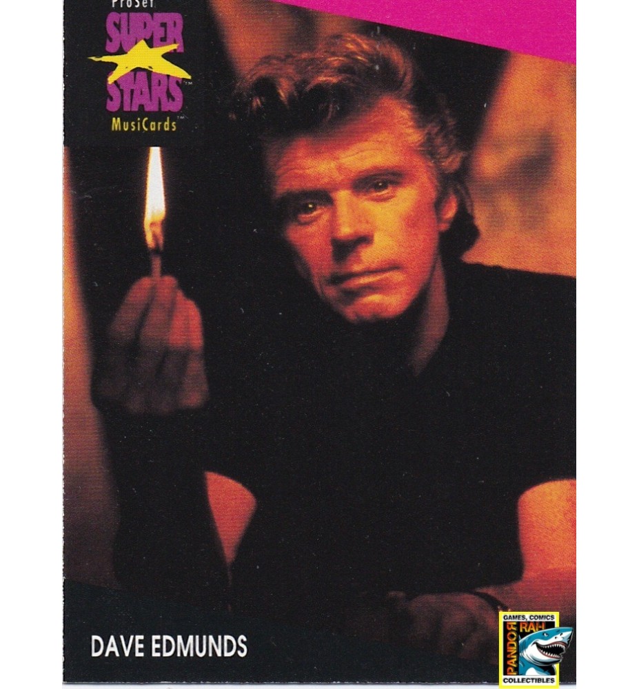 ProSet Super Stars MusiCards Trading Cards Dave Edmunds