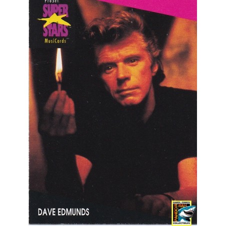 ProSet Super Stars MusiCards Trading Cards Dave Edmunds