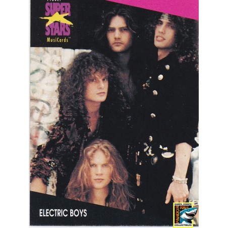 ProSet Super Stars MusiCards Trading Cards Electric Boys