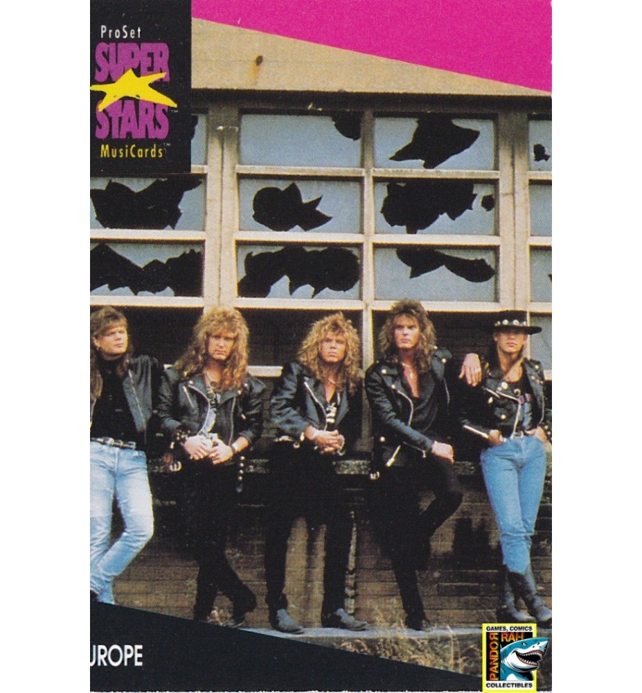 ProSet Super Stars MusiCards Trading Cards Europe