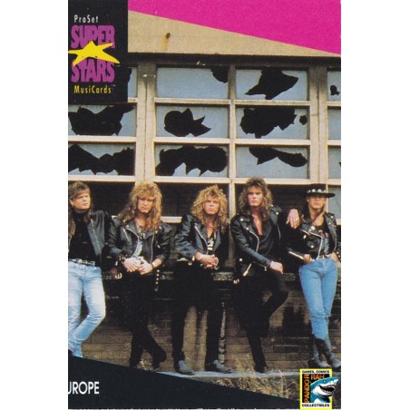 ProSet Super Stars MusiCards Trading Cards Europe