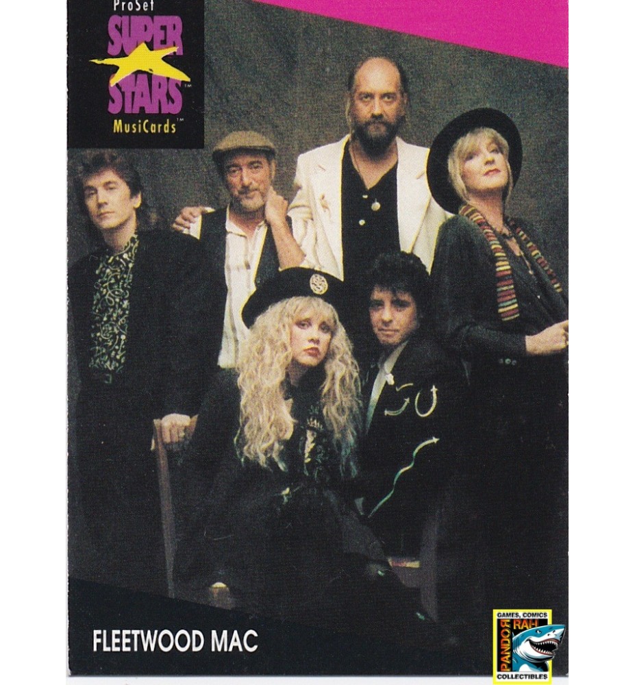 ProSet Super Stars MusiCards Trading Cards Fleetwood Mac