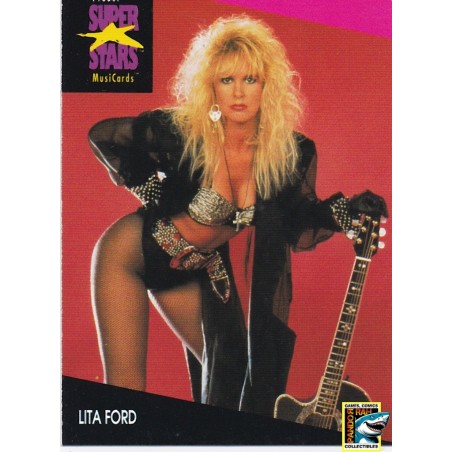 ProSet Super Stars MusiCards Trading Cards Lita Ford