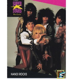 ProSet Super Stars MusiCards Trading Cards Hanoi Rocks