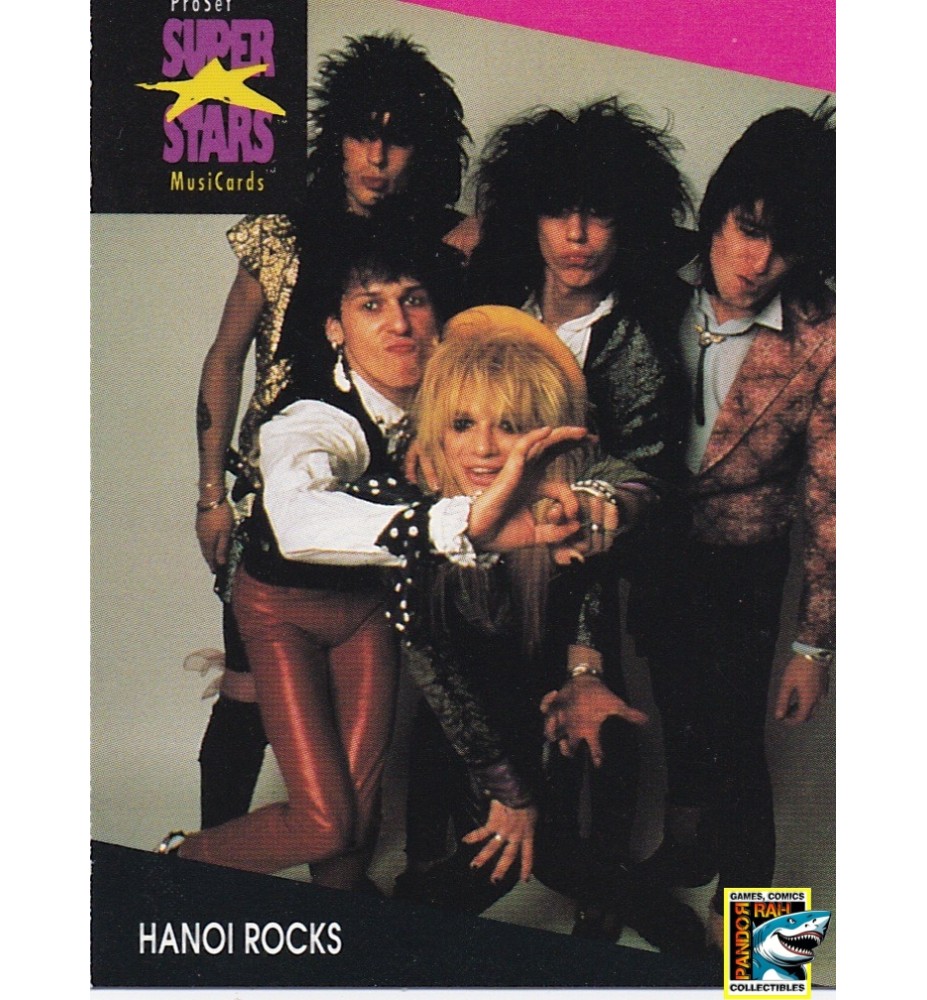 ProSet Super Stars MusiCards Trading Cards Hanoi Rocks