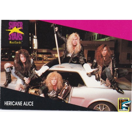 ProSet Super Stars MusiCards Trading Cards Hericane Alice