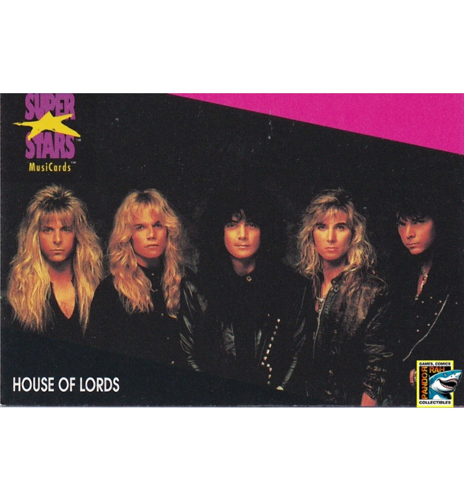 ProSet Super Stars MusiCards Trading Cards House Of Lords