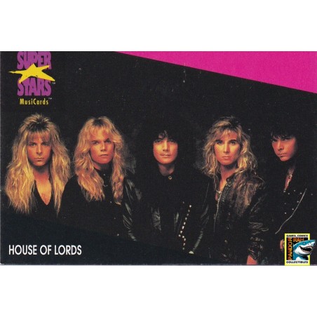 ProSet Super Stars MusiCards Trading Cards House Of Lords