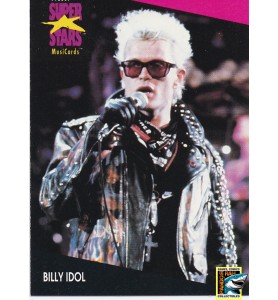 ProSet Super Stars MusiCards Trading Cards Billy Idol