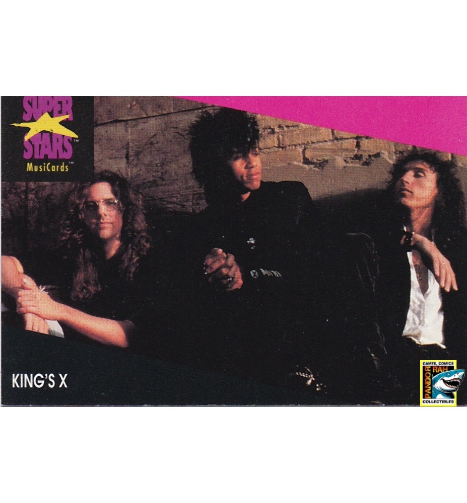 ProSet Super Stars MusiCards Trading Cards King's X