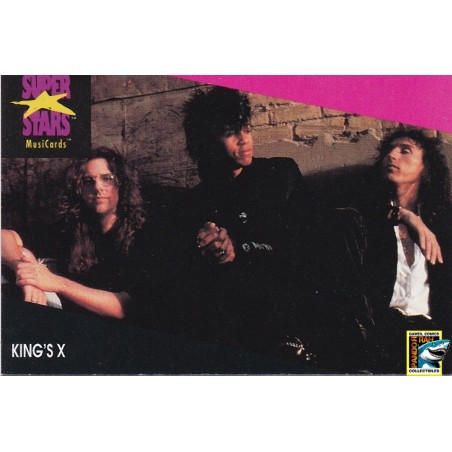 ProSet Super Stars MusiCards Trading Cards King's X