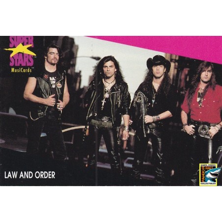 ProSet Super Stars MusiCards Trading Cards Law And Order