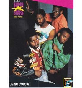 ProSet Super Stars MusiCards Trading Cards Living Colour