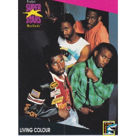 ProSet Super Stars MusiCards Trading Cards Living Colour