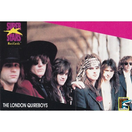 ProSet Super Stars MusiCards Trading Cards The London Quireboys