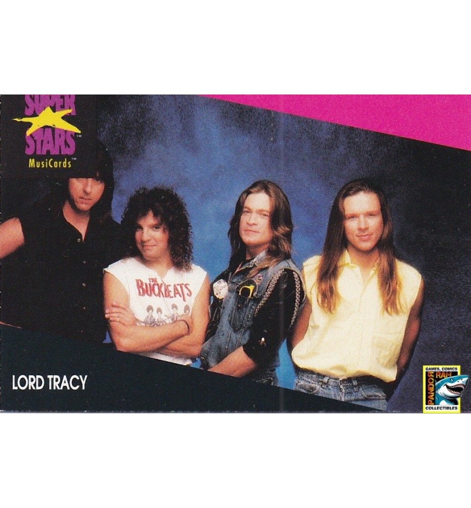 ProSet Super Stars MusiCards Trading Cards Lord Tracy