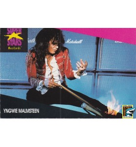 ProSet Super Stars MusiCards Trading Cards Yngwie Malmsteen