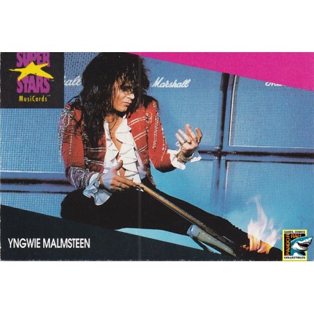 ProSet Super Stars MusiCards Trading Cards Yngwie Malmsteen