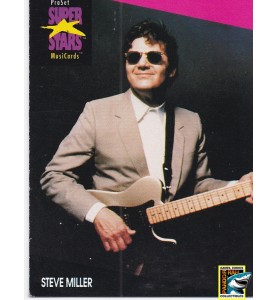 ProSet Super Stars MusiCards Trading Cards Steve Miller