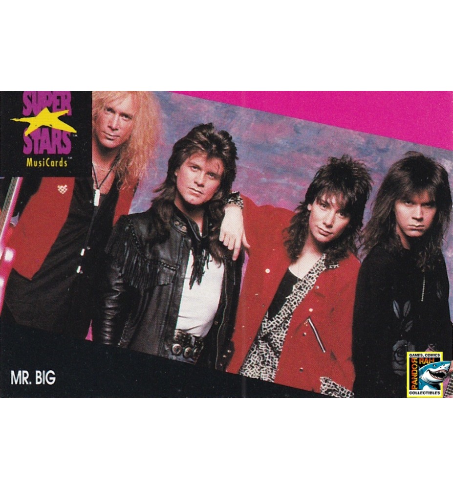 ProSet Super Stars MusiCards Trading Cards Mr. Big