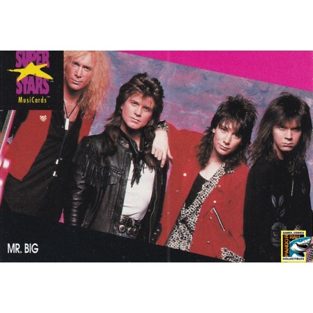 ProSet Super Stars MusiCards Trading Cards Mr. Big