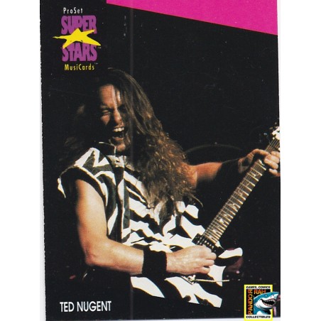 ProSet Super Stars MusiCards Trading Cards Ted Nugent