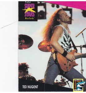 ProSet Super Stars MusiCards Trading Cards Ted Nugent